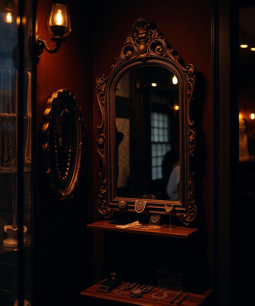 Boutique interior detail